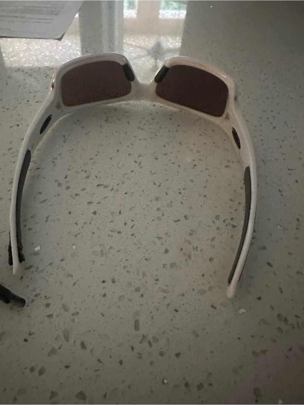 Oakley Turbine XS White Frame Blue Lens Kids Sunglasses